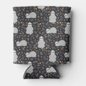 熱帯ベビースロッスパターン 缶クーラー (正面)