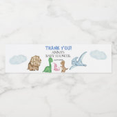 熱帯ベビー恐竜！ ペットボトルラベル (シングルラベル)