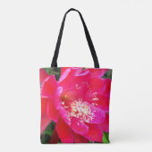熱帯ホットピンクのエピフラワーフォト トートバッグ (裏面)