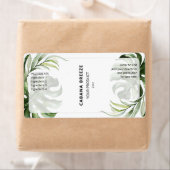 熱帯ボトルスポイトラベル ラベル (インサイチュ)