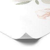 熱帯ボヘミ結婚アン歓迎ポスター ポスター (角)