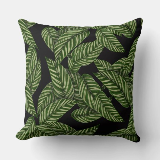 熱帯ボホプリントトレンディーデザインのホームギフト クッション (正面)