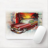 熱帯ポンチョのマウスパッド マウスパッド (マウス)