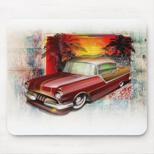 熱帯ポンチョのマウスパッド マウスパッド (正面)