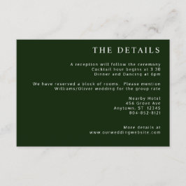 熱帯マグノリアホワイトグリーンレッド エンクロージャーカード