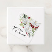 熱帯マグノリアホワイトグリーンレッド フェイバータグ (インサイチュ)