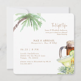 熱帯マルガリタスビール&バーベキュー 招待状