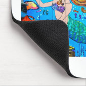 熱帯マーメイドの口 マウスパッド (コーナー)