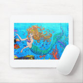 熱帯マーメイドの口 マウスパッド (マウス)