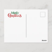 熱帯メリーのクリスマス ポストカード (裏面)