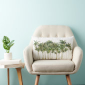 熱帯モダンのヤシの木 ランバークッション (椅子)