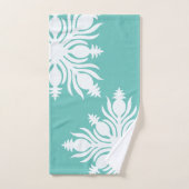 熱帯モダンコンテンポラリーハワイのキルト風呂 バスタオルセット (ハンドタオル)