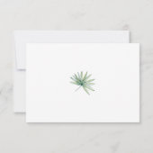 熱帯モダンシンプルQRコー結婚ド格納装置 (裏面)