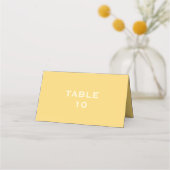 熱帯モダンビーチ沿岸結婚座席表 プレイスカード (正面)