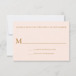 熱帯モダンビーチ結婚式返信カード 出欠カード