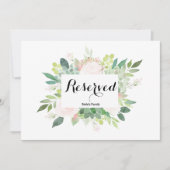 熱帯モダンフローラ予約標識 (正面)