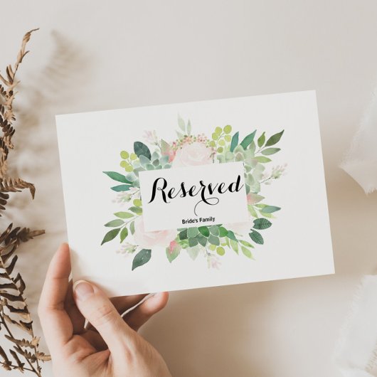 熱帯モダンフローラ予約標識