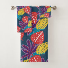 熱帯モダンフローラ数々の色エキゾチック