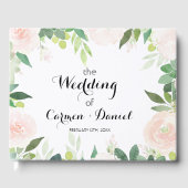 熱帯モダンフローラ結婚ズ ゲストブック (正面)