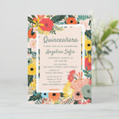 熱帯モダンフローラ |キンチェニェラ 招待状 (スタンド正面)