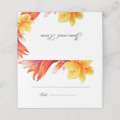 熱帯モダンフローラ プレイスカード (外部開封)