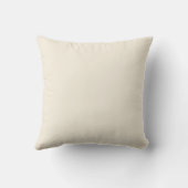 熱帯モダンプリントの植物離れ クッション (裏面)