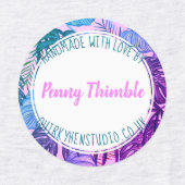 熱帯モンスタージャングルパーム ラベル (デザイン2)