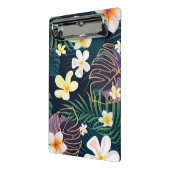 熱帯モンステラ葉プルメリアの花 ミニクリップボード (アングル2)