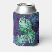 熱帯モンステラ葉 缶クーラー (缶裏面)