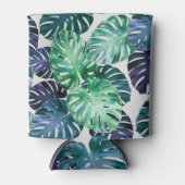 熱帯モンステラ葉 缶クーラー (正面)