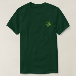 熱帯モンステラ葉 Tシャツ