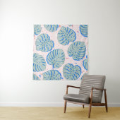 熱帯モンステラ：テラッツォヴィンテージパターン タペストリー (インサイチュ)