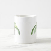 熱帯ヤシの木のコレクション-スケッチVI コーヒーマグカップ (中央)