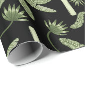 熱帯ヤシの木のシームレスなパターン ラッピングペーパー (ロールコーナー)