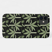 熱帯ヤシの木のシームレスなパターン Case-Mate iPhoneケース (裏面(横))
