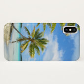 熱帯ヤシの木のビーチのiPhone Xカバー Case-Mate iPhoneケース (裏面(横))