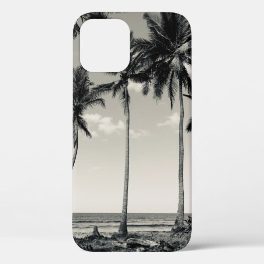 熱帯ヤシの木オンザビーチ Case-Mate iPhoneケース (裏面)