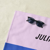 熱帯ヤシの木カスタマイズ可能なビーチタオル ビーチタオル (インサイチュ)