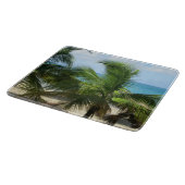 熱帯ヤシの木 カッティングボード (角)