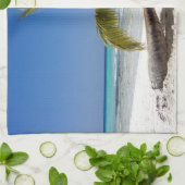 熱帯ヤシの木 キッチンタオル (折り畳み)