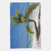 熱帯ヤシの木 キッチンタオル (縦)