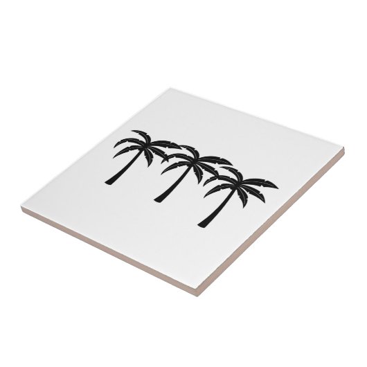 熱帯ヤシの木 タイル (側面)