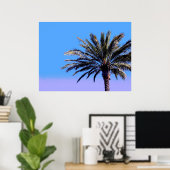 熱帯ヤシの木 ポスター (ホームオフィス)