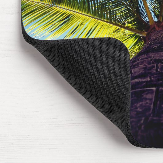 熱帯ヤシの木 マウスパッド (コーナー)