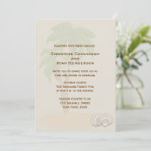 熱帯ヤシの木 招待状 (スタンド正面)