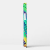 熱帯ヤシの葉のテクスチャの背景。ヤシの葉i Case-Mate iPhoneケース (裏面 / 右)