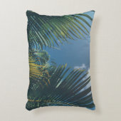 熱帯ヤシ葉の アクセントクッション (正面(垂直))