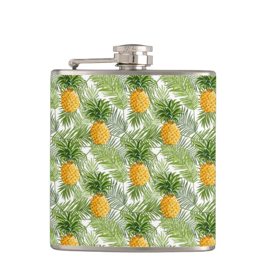 熱帯ヤシ葉の フラスク (正面)