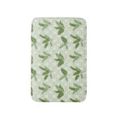 熱帯ヤシ葉 バスマット (正面縦)