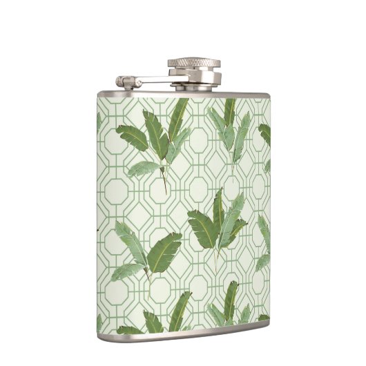 熱帯ヤシ葉 フラスク (右)